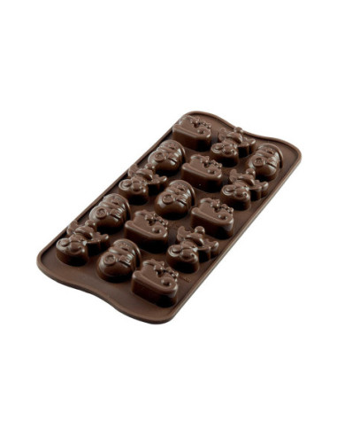 MOLDE BOMBÓN SCG23 CHOCO WINTER