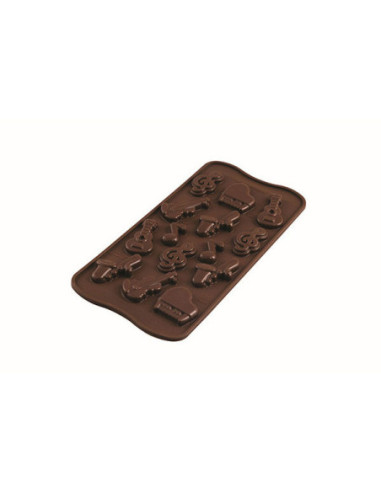 MOLDE BOMBÓN SCG43 CHOCO MELODY