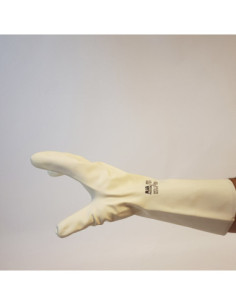 GUANTE LÁTEX NATURAL MM 7/7,5 - 35cm 2
