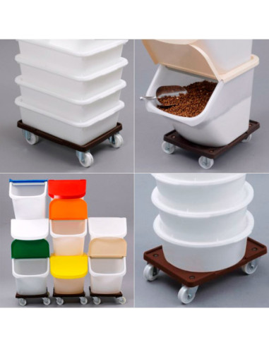 BASE RODANTE CONTENEDORES 40 L-1