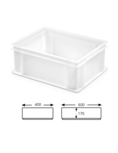 CUBETA N.E. 600x400x170 CERRADA 33lt.