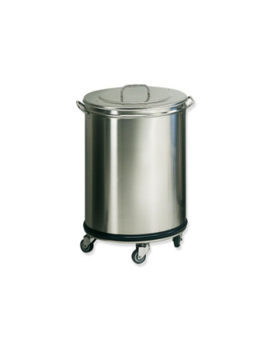 CUBO DESPERDICIOS INOXIDABLE 105L