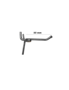 GANCHO INOXIDABLE CORTO 50 mm
