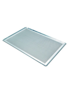 BANDEJA 300*400*20mm PERFORADA 3mm AL. CÓNICA 