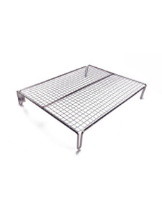 REJA 290x390mm INOX CON PIES