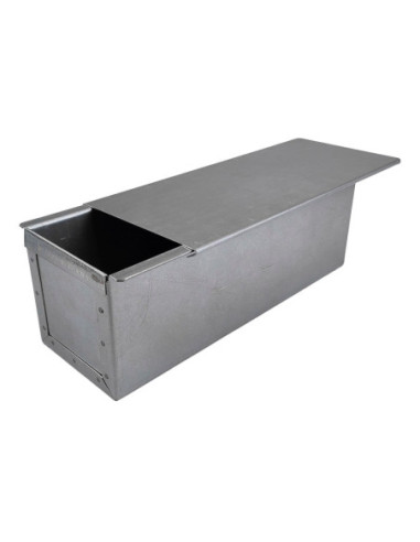 MOLDE PAN 30x10x10cm TAPA CORREDERA 