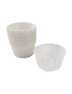 CÁPSULA F325 D65x37mm BL(250u) BLANCA C/BORDE