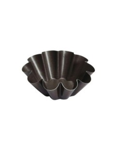 MOLDE BRIOCHE ACANALADO Ø9/4,5 x h3.5 ANTIAD (1u)