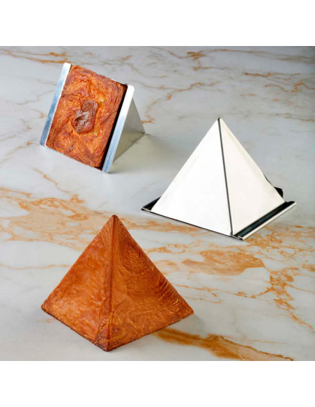 MOLDE PIRAMIDE 85x85xh90mm GEOMETRIC CROISSANT