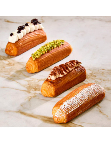 KIT PUFF PASTRY ALU. 15/10 380x33xh30 mm + TUBO-7