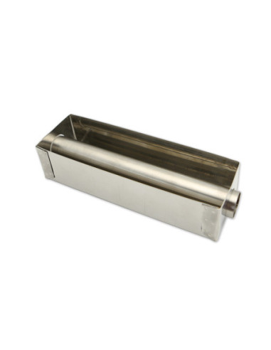MOLDE CAKE CON TUBO 19x6xh4.7 cm INOX-3