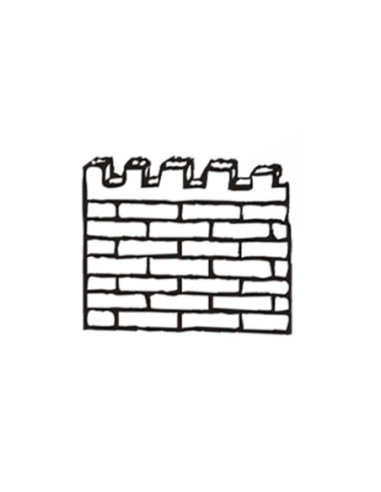 M. PVC PARED CASTILLO 100/111X80x5mm (2i)