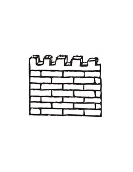 M. PVC PARED CASTILLO 100/111X80x5mm (2i)