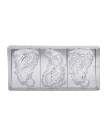 MOLDE DRAGÓN 120x73,5xh40 m 3p 135x275mm-3