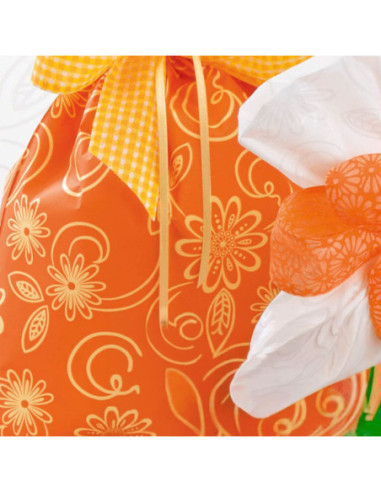 BOBINA FLOWER NARANJA/AM 700-012 70cm x 30 mt
