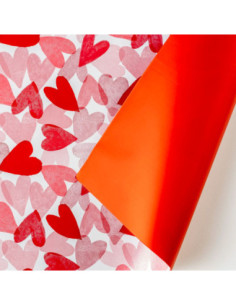 BOBINA POLIP. BATTICUORE ROJO 100cm x 25mt