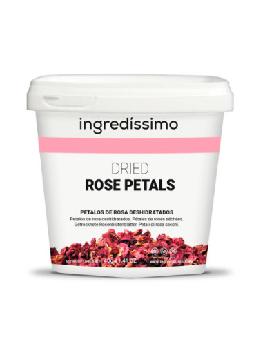 PÉTALOS ROSAS DESHIDRATADOS ENVASE 40 g