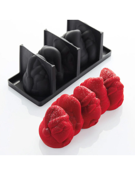 MOLDE 3D KE084 SANTA LOG 254x103xh100mm 1300ml-2