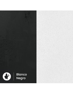 DISCO REDONDO 26cm BLANCO/NEGRO (100 UDS.) 2