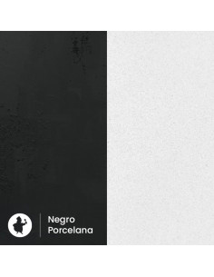 CARTON CUADRADO 19x19+2 cm PK(50u) NEGRO/PORCELANA 2