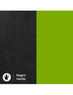 CARTÓN CUADRADO 19x19+2 cm PK(50u) VERDE/NEGRO 2