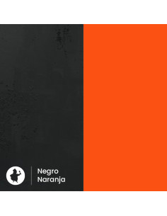 CARTÓN CUADRADO 19x19+2 cm PK(50u) NARANJA/NEGRO 2