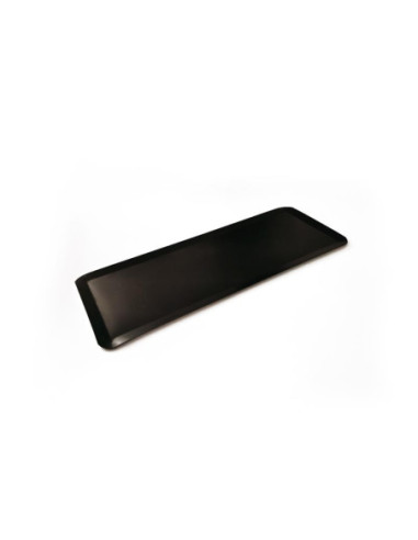 BANDEJA 150x400x10mm CÓNICA ANODIZADA NEGRO MATE