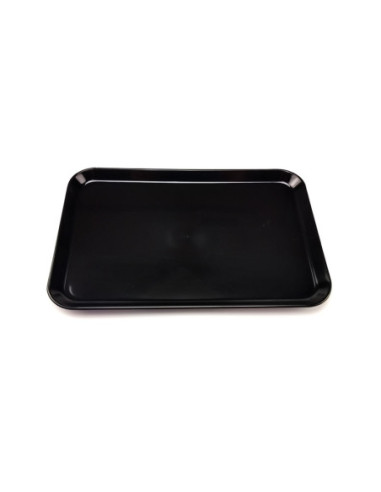 BANDEJA 42x30x1.2cm EXPOSITORA NEGRA