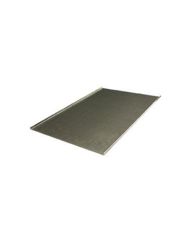 BANDEJA 600x400x10mm ALUMINIO 1.2mm 2 L DOBLE2 Lados