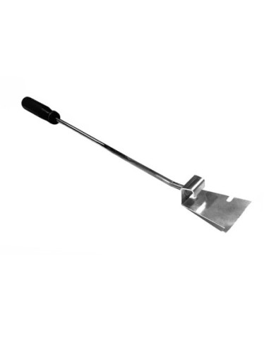 GANCHO 40 CM EXT. BAN HORNO CROMADO BAQUELITA