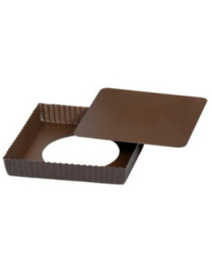 TARTA CUADRADA 23/22x23/22x h2.5cm RIZ.ANT.FM