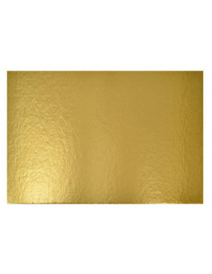 CARTÓN RECTANGULAR 60x40cm ORO (25u)