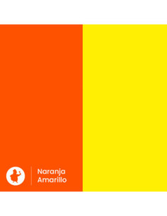 LENGÜETA REDONDA D8cm NARANJA/AMARILLO (200u) 2