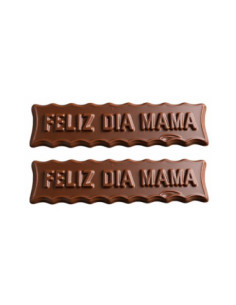 MOLDE PVC FELIZ DIA MAMA 90x25x5mm (7c)