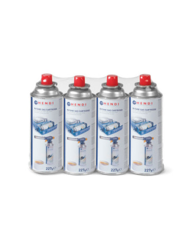 GAS PARA SOPLETE HENDI JET 227g (4 uds.)