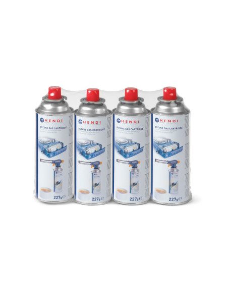 GAS PARA SOPLETE HENDI JET 227g (4 uds.)