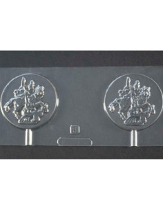 MOLDE PVC PIRULETA SANT JORDI Ø75 2