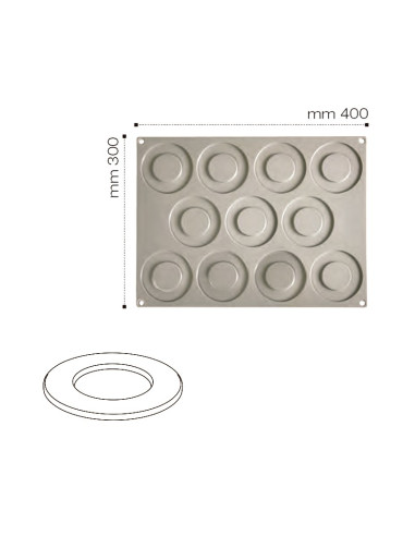 MOLDE GOURMAND ANNELLO PICCOLOGourmand 30x40