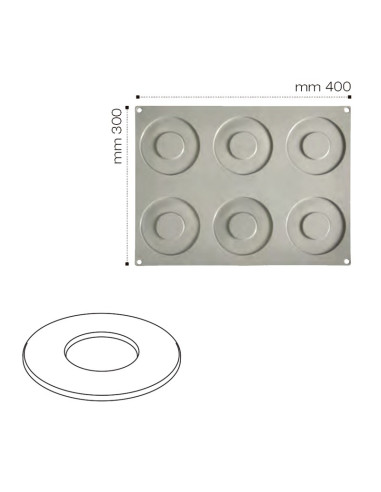 MOLDE GOURMAND ANELLO GRANDEGourmand 30x40