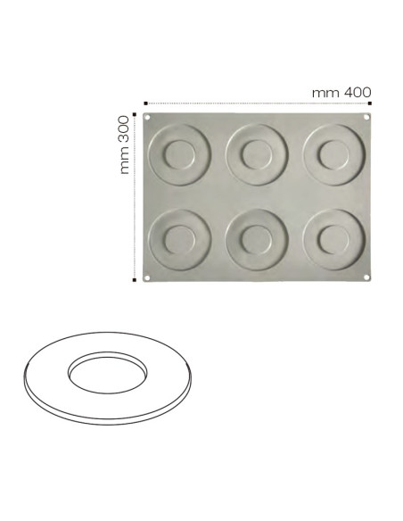 MOLDE GOURMAND ANELLO GRANDEGourmand 30x40