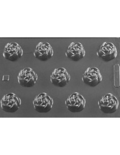 MOLDE BOMBÓN PVC ROSA Ø35x18mm 2