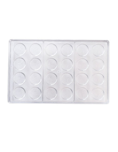 MOLDE M208 NAPOL.REDONDA D29x4mm 24p PC 175x275