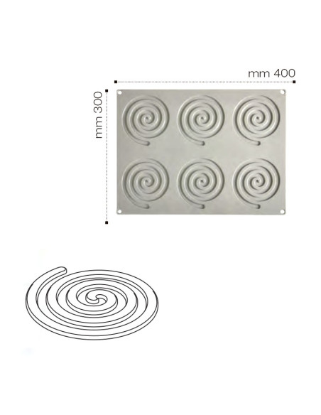 MOLDE GOURMAND ESPIRAL 300x400Gourmand