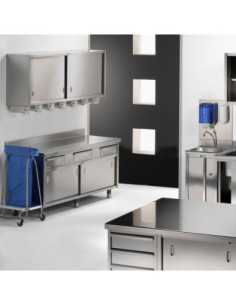 ARMARIO MURAL 40xh70 cm PUERTA CORREDERA B&P 2