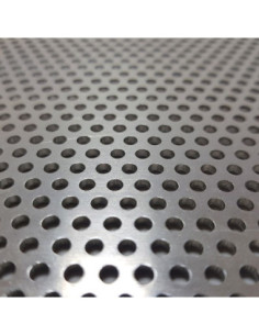 BANDEJA 600*400*20mm PERFORADA ALU. CONICA 2