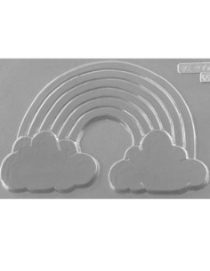 MOLDE PVC ARCO IRIS 195x135x5 mm 2