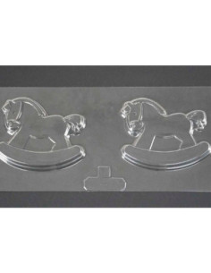 MOLDE PVC ARPA137 CABALLO BALANCÍN 80x72mm (2c) 2