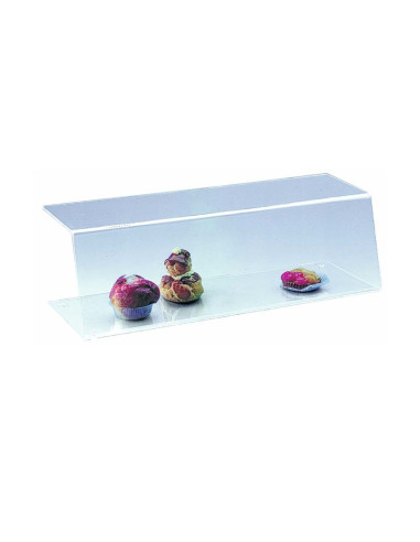 VITRINA ABIERTA BAJA PLEXIGLAS 100x75x20cmExpositores