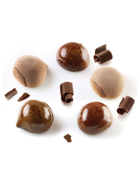 MOLDE MARRON GLACE 30 ( 15p )Buffet