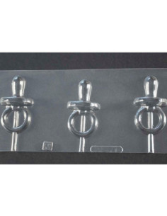 MOLDE PVC PIRULETA CHUPETE 73x40mm (2c) 2